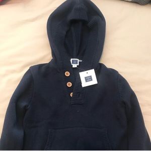 Janie & Jack hooded sweater size 2T